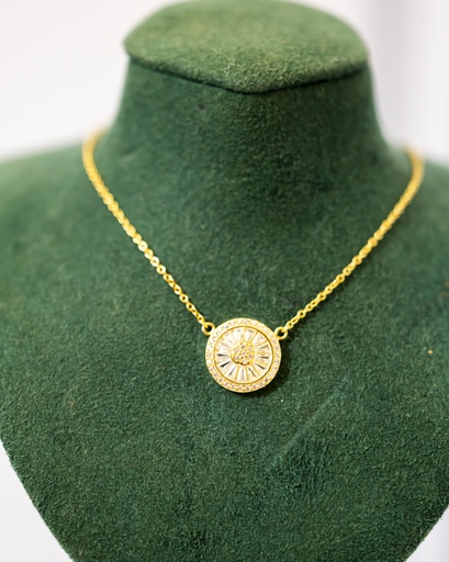 Collar Circulo Cristales