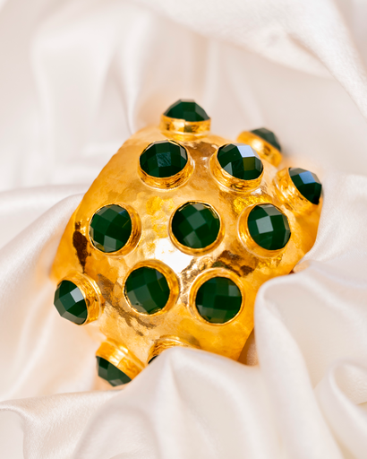 [13131] Pulsera Turquia Grande Verde Jade